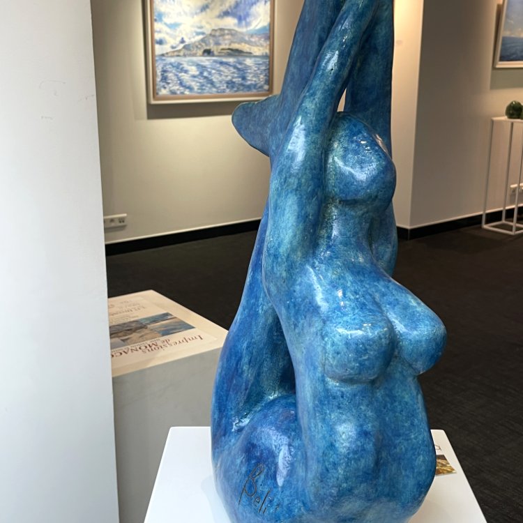 "Lula" et "Tête de chien-Monaco" de Ebba Balestra di Mottola © Belinda BUSSOTTI