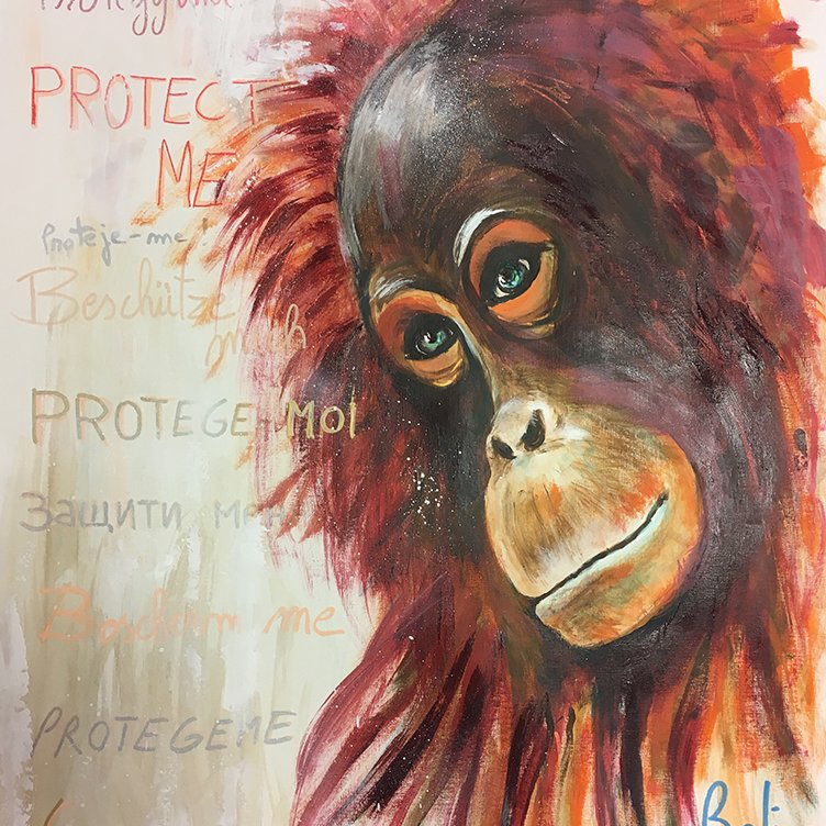 10-265 Protège moi (70x50cm) © Belinda BUSSOTTI
