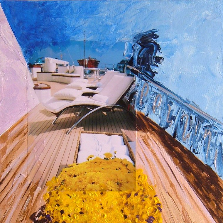 6-099 Les pissenlits 35x27cm) © Belinda BUSSOTTI